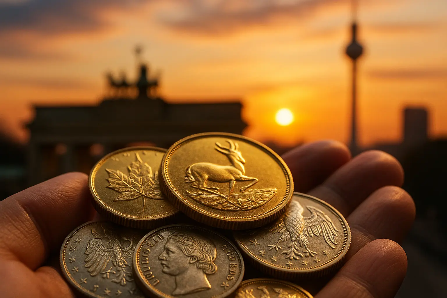 Münzen Ankauf Berlin: Faire Preise für Gold- & Silbermünzen